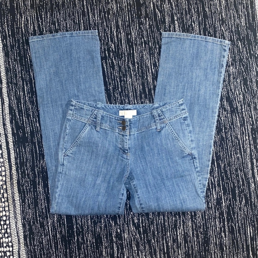 y2k Michael Kors Low Rise Boot Cut Jeans. Size 8